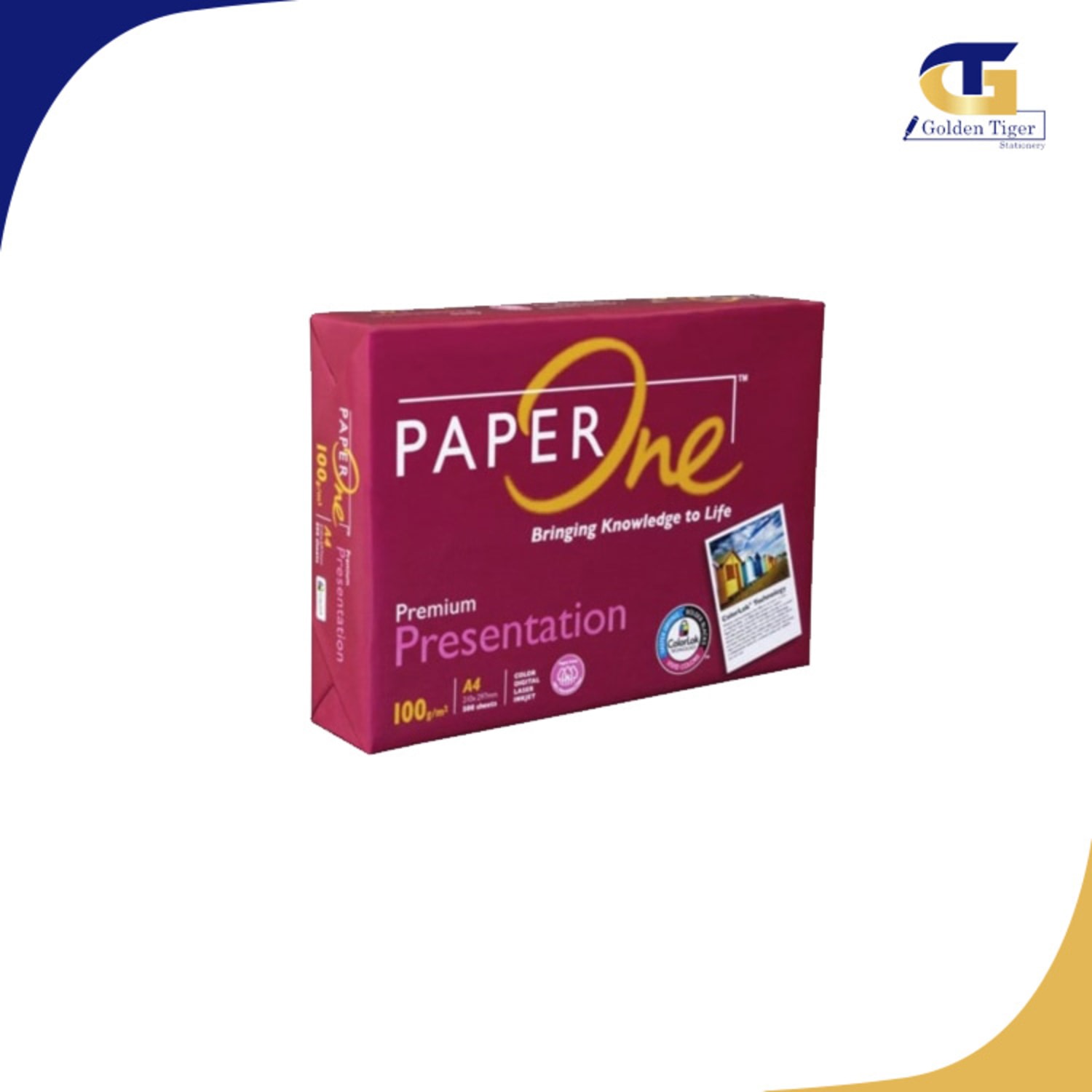 OFFICE PAPER Paper One A4 ( 100g ) | Golden Tiger Stationery Store