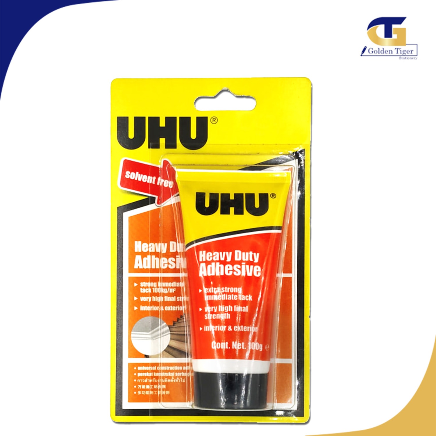 UHU Glue Heavy Duty Adhesive (Extra Strong Glue for Exterior / Interior