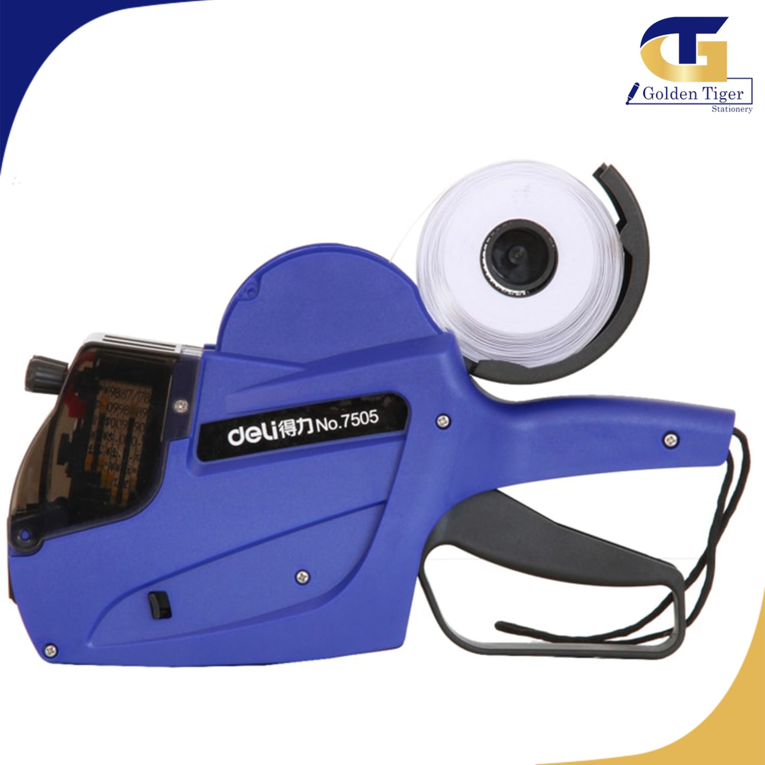 Deli Price Label Machine 2 Line 7505 Golden Tiger Stationery Store
