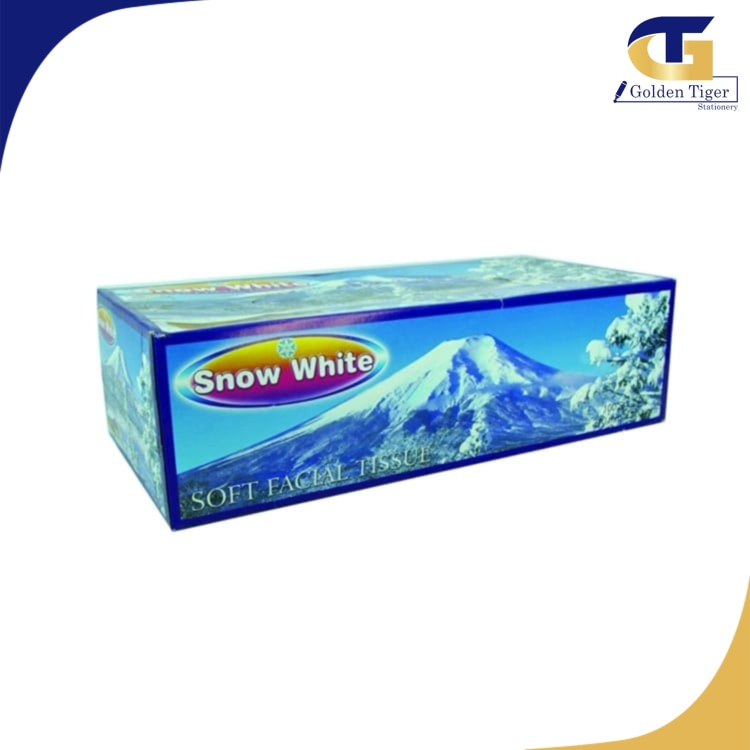 Snow White Tissue Box 100sheetsx2ply