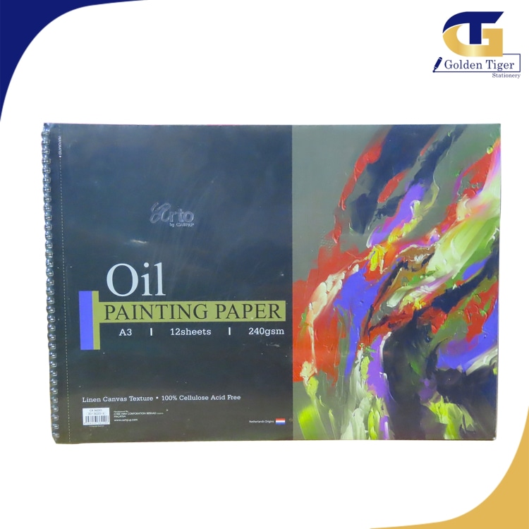Arto Oil Painting Pad A3/12Sheets . 240g CR 36267/CR36220