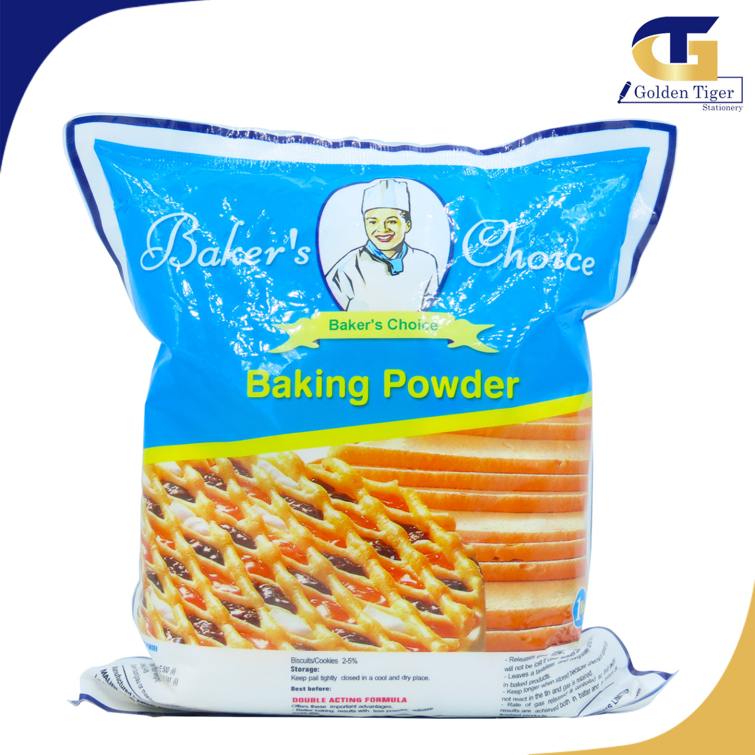 Baking Powder (1KG) Golden Tiger Stationery Store