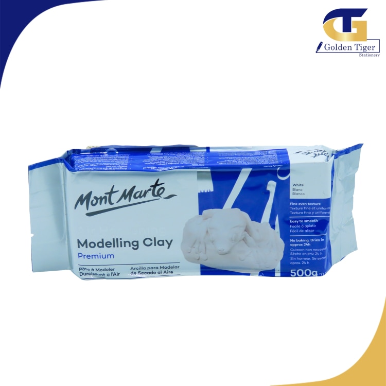 Mont Marte Modelling Clay 500g(white) MMSP0005