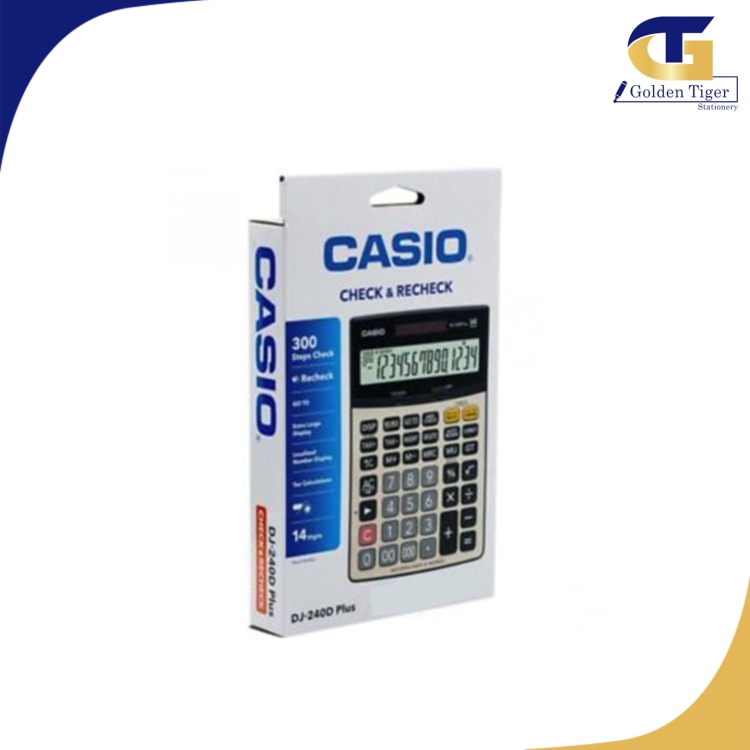 Calculator CASIO DJ-240Dplus (14 Digit )
