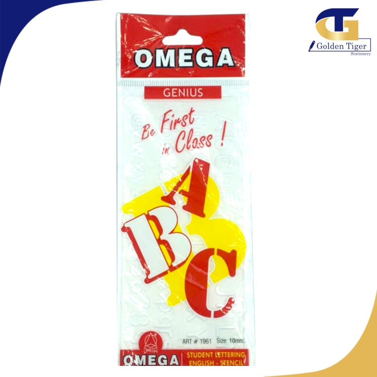 Omega Template ABC Letter Stencil (size-10mm)