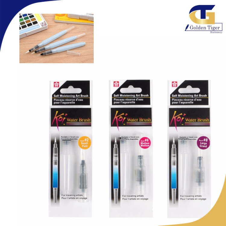 KOI Refillable Water Brush Pen Large Nib