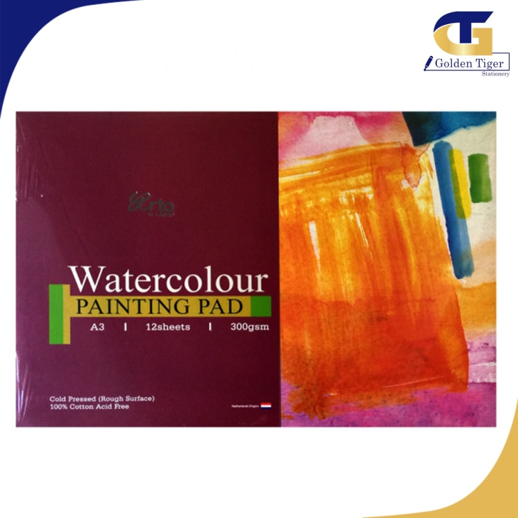 Arto Water color pad A3/12sheets/300g (CR36255)