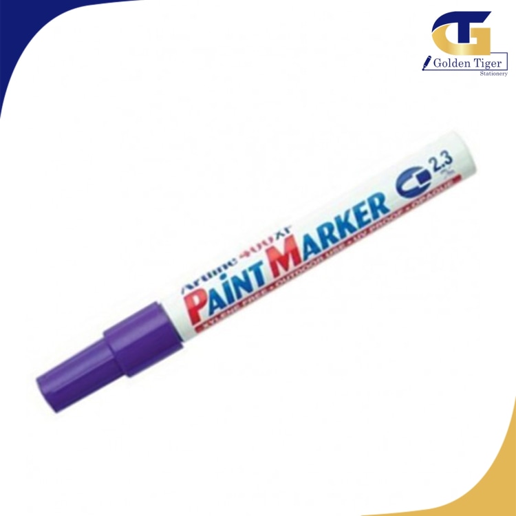 Artline Paint Marker Purple ( 400XF / 2.3mm Tip)