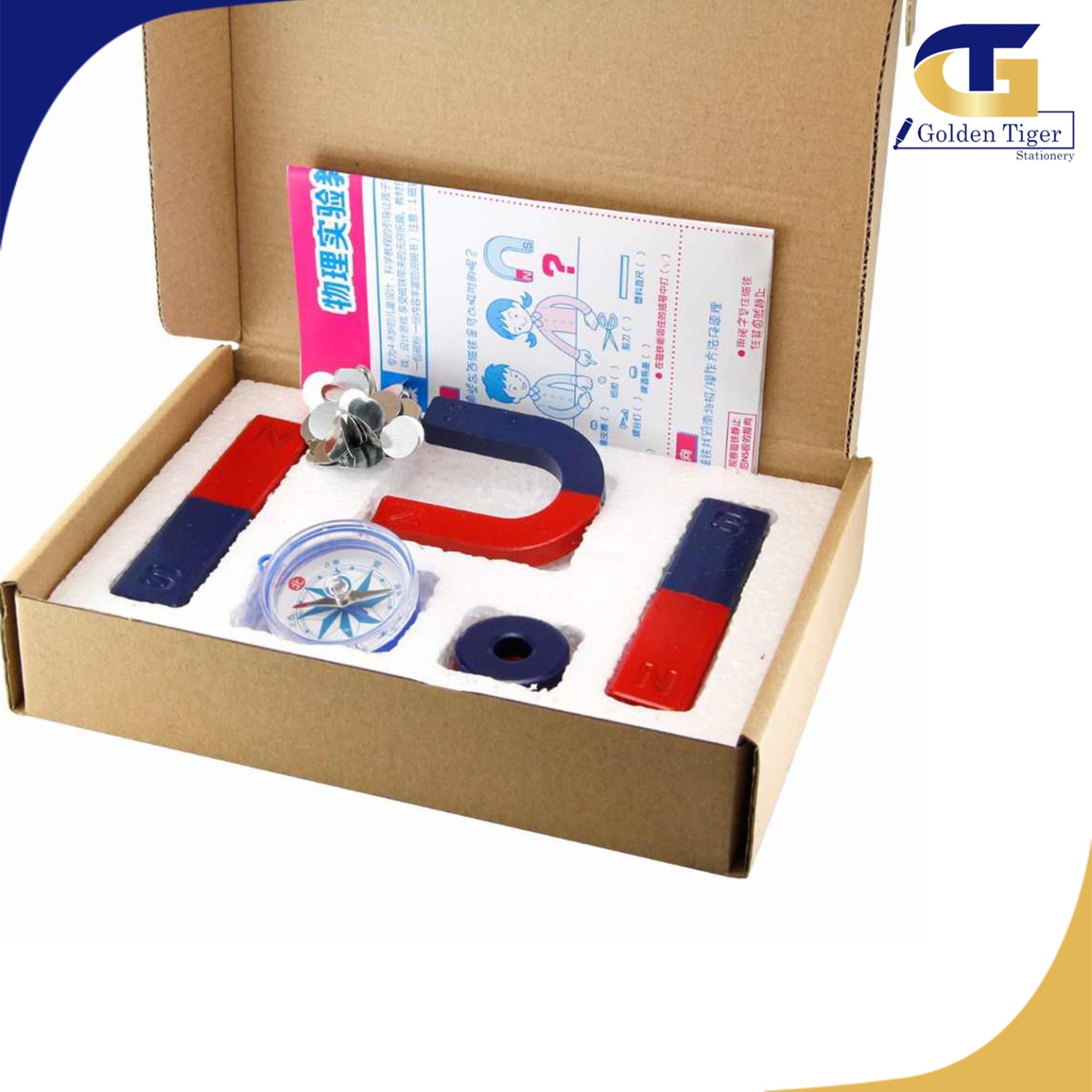 Teaching Aids Kit (Box)SMS ဘူးစိမ်း Golden Tiger Stationery Store