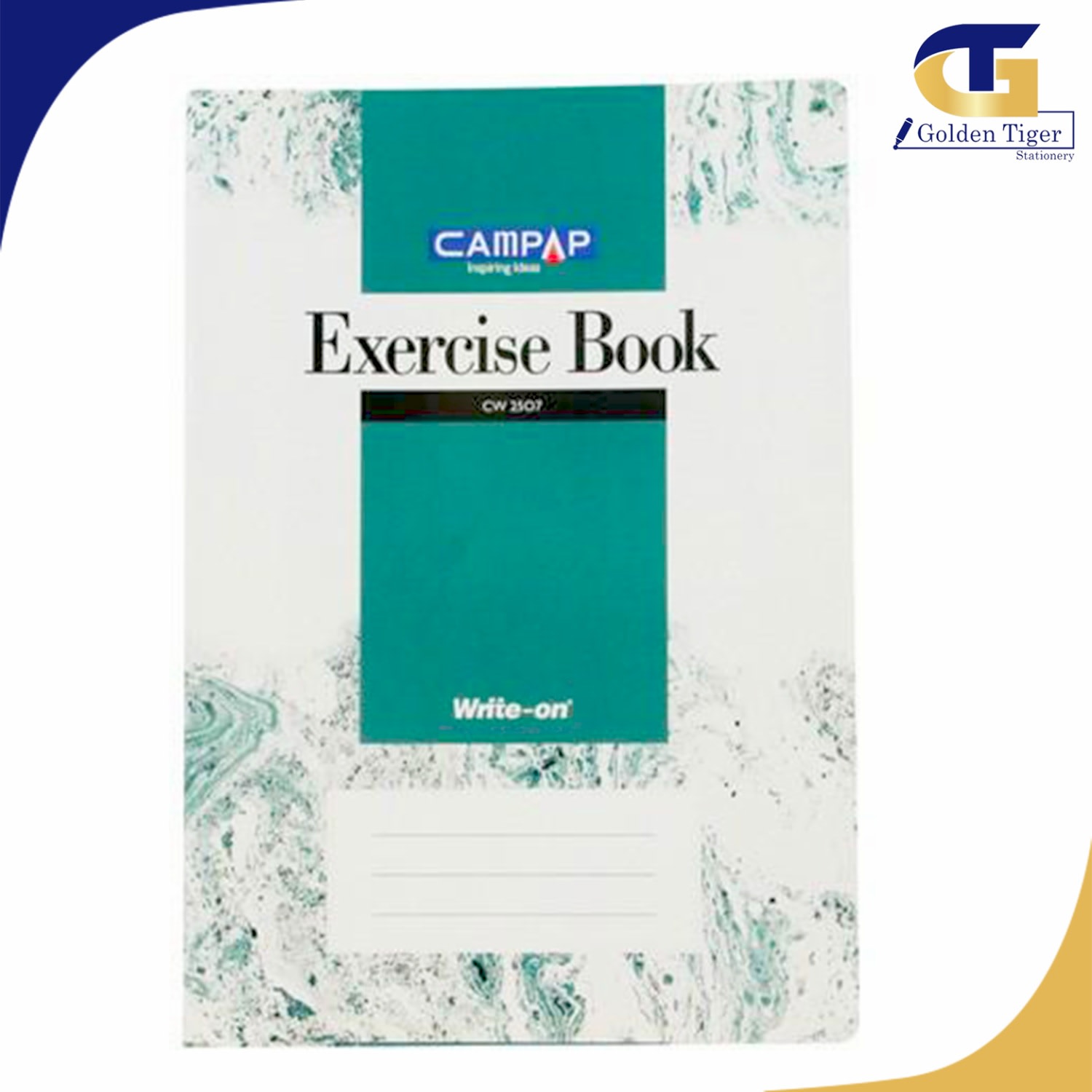 Campap Exercise Book A4 CW2507 (120p) 70g (pcs) Golden Tiger