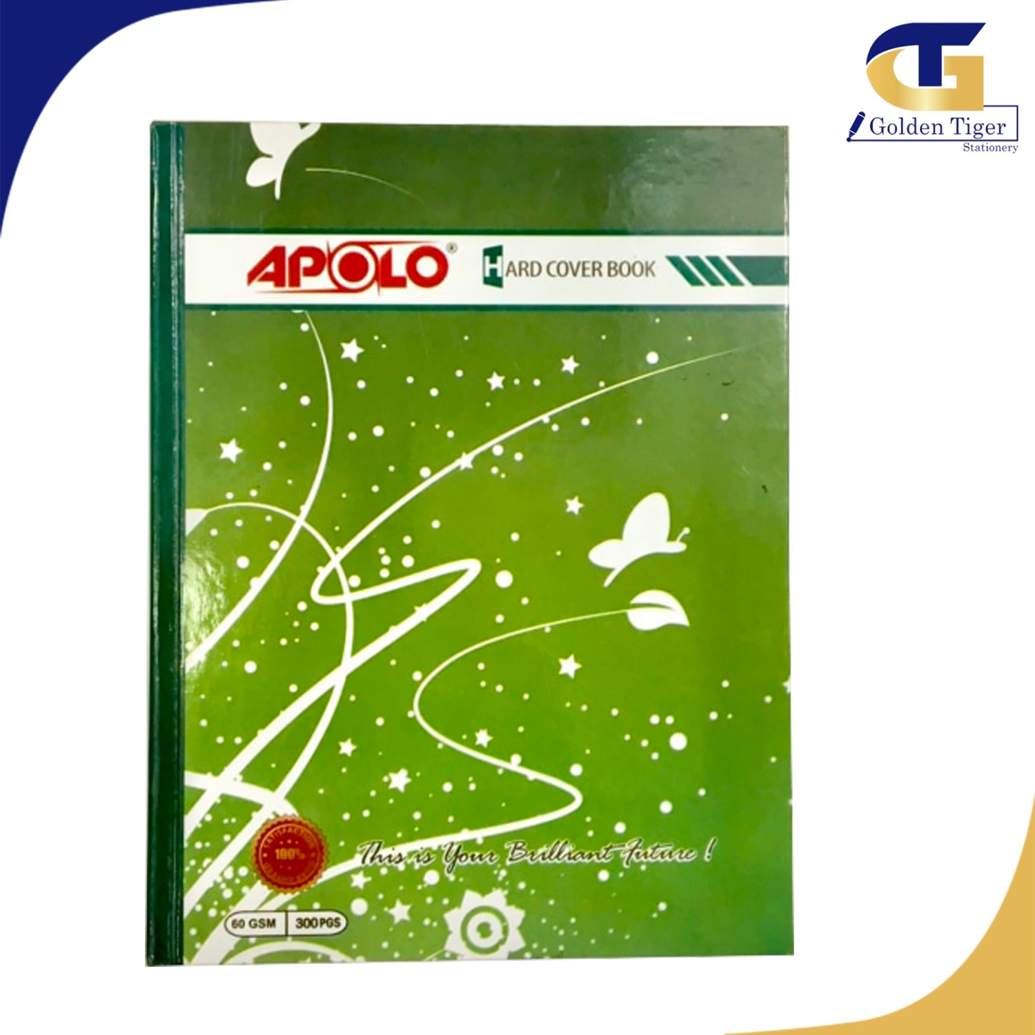 Apolo Ledger Short 300P Golden Tiger Stationery Store