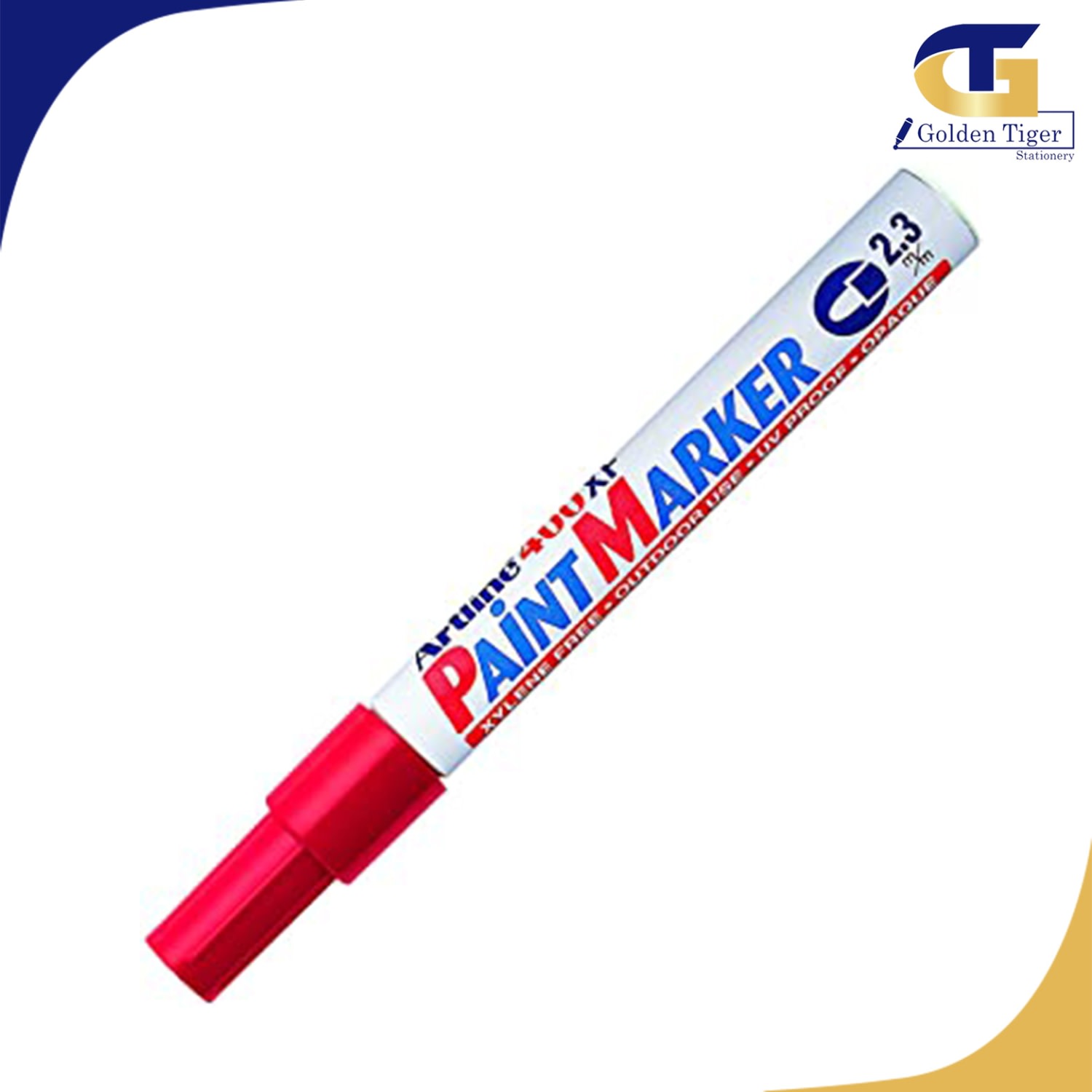 Red paint marker pens Clearance