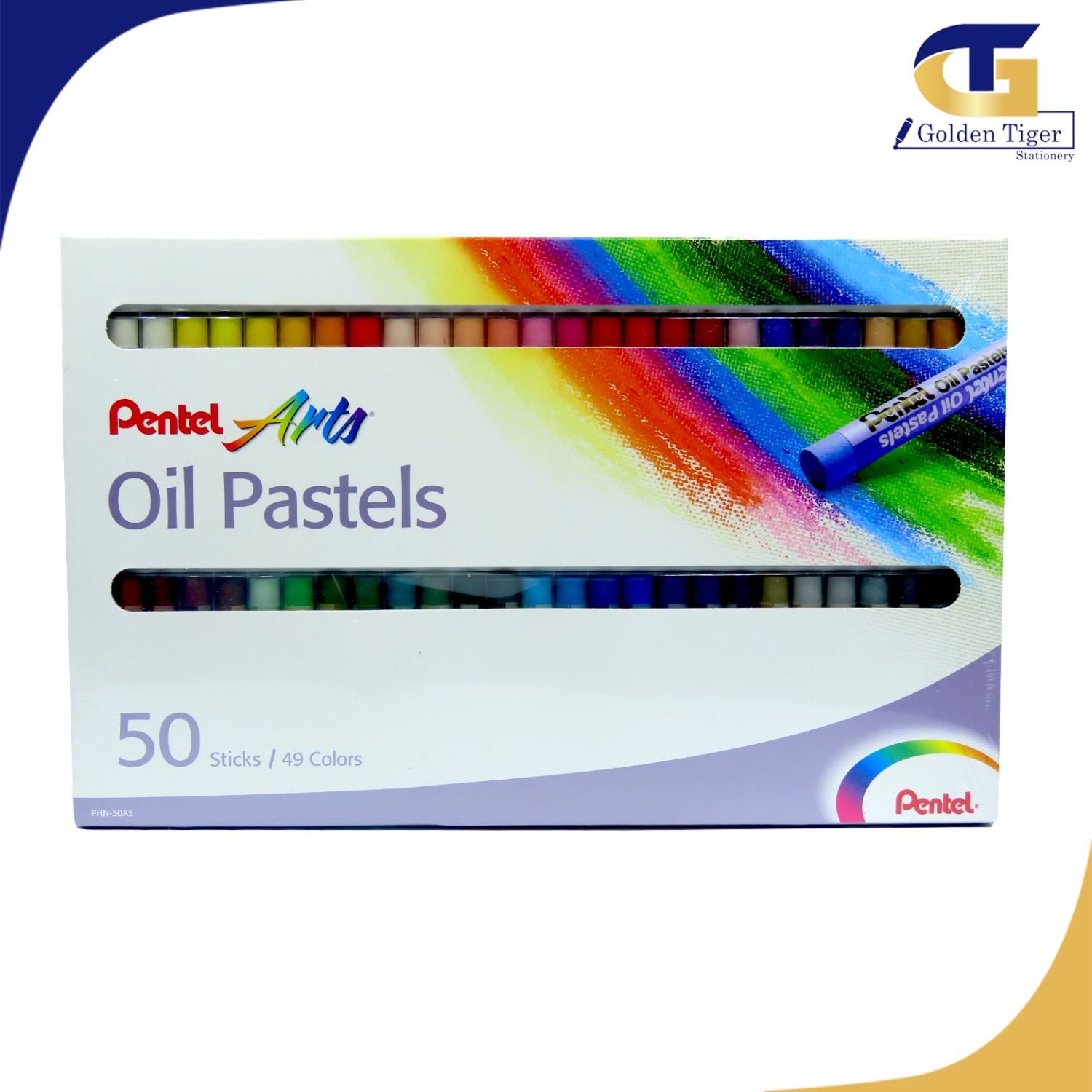 pentel oil pastels 49 colors 50 sticks