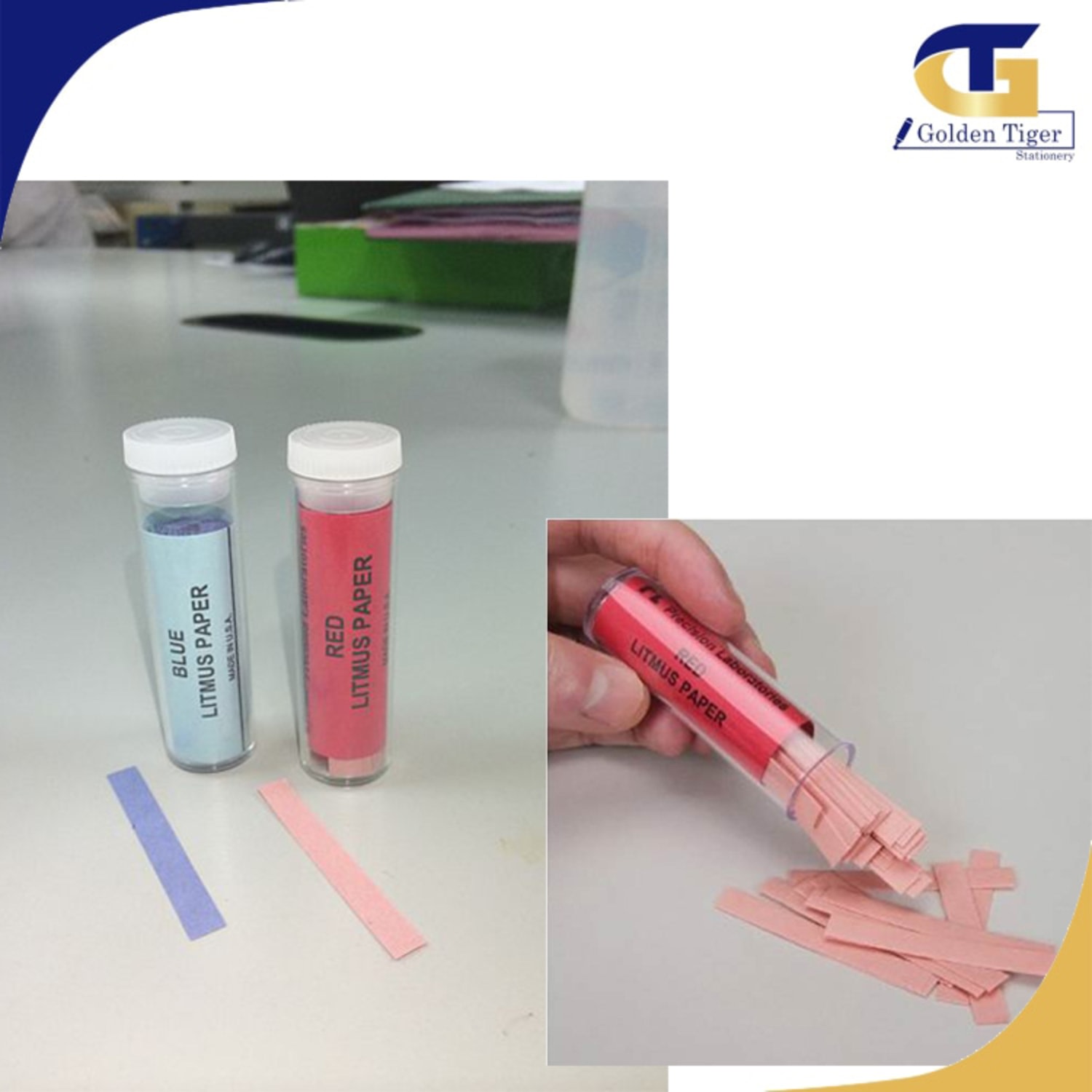 Litmus Paper Color | Golden Tiger Stationery Store