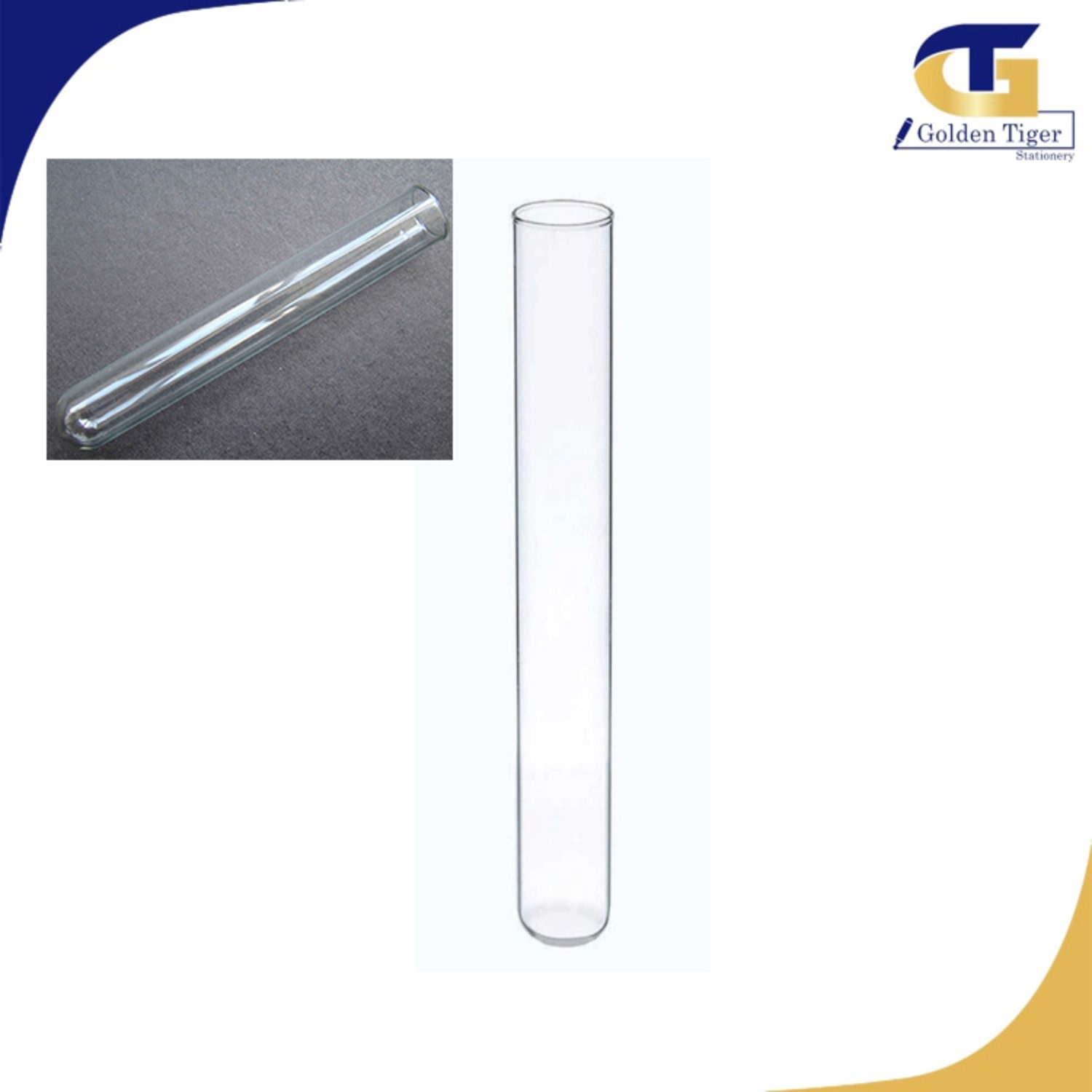 Laboratory Glass Tube Golden Tiger Stationery Store