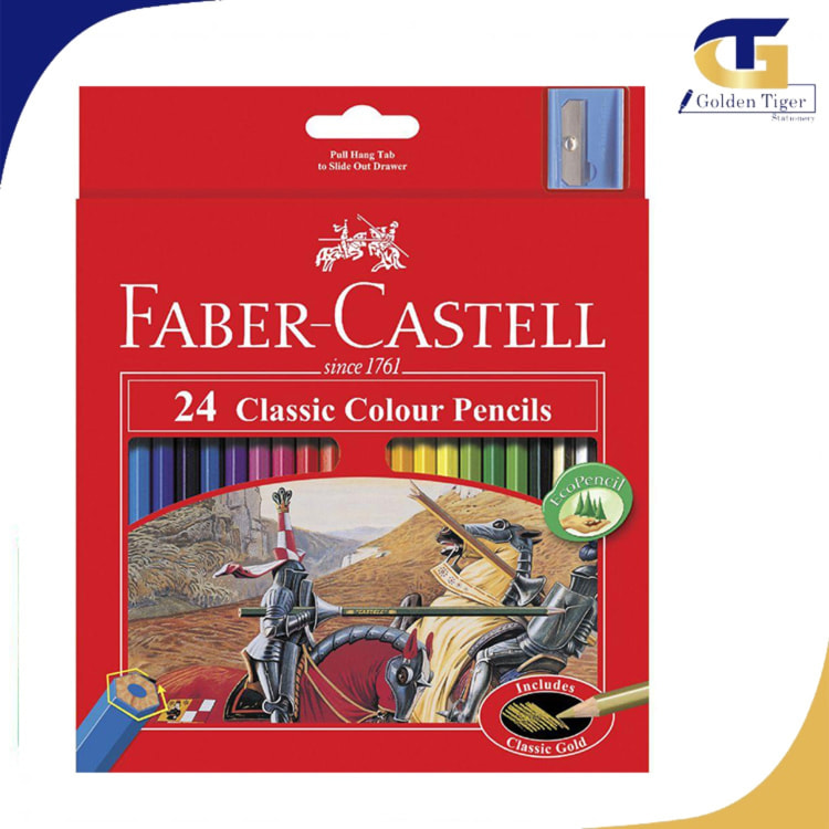 Faber Castell Classic  Color Pencil 24 Color