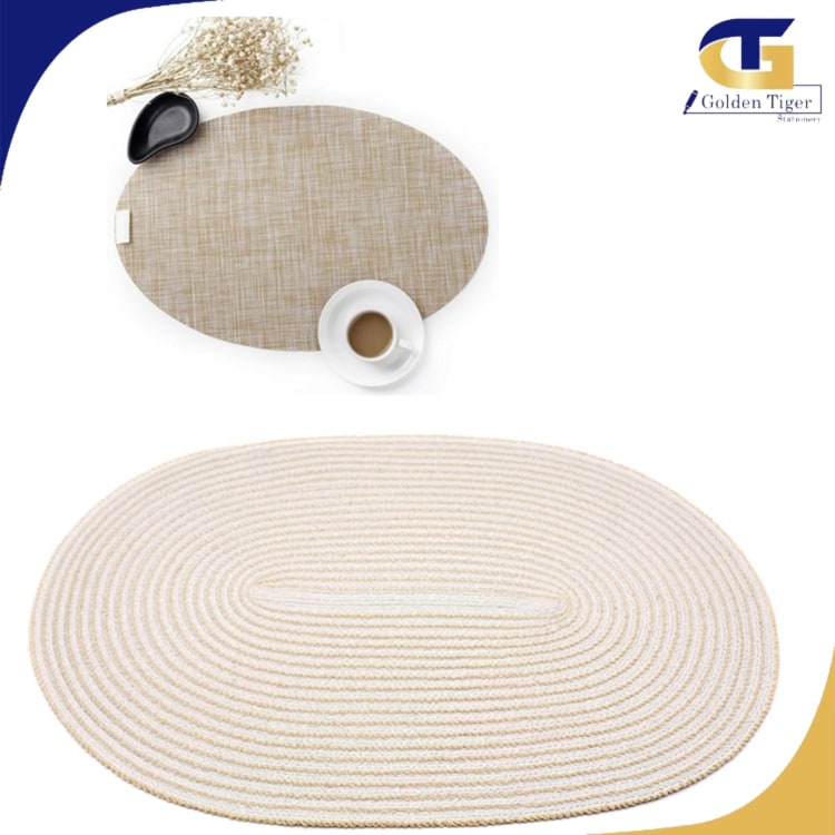 Table Mat Oval 29x44cm kw.0200