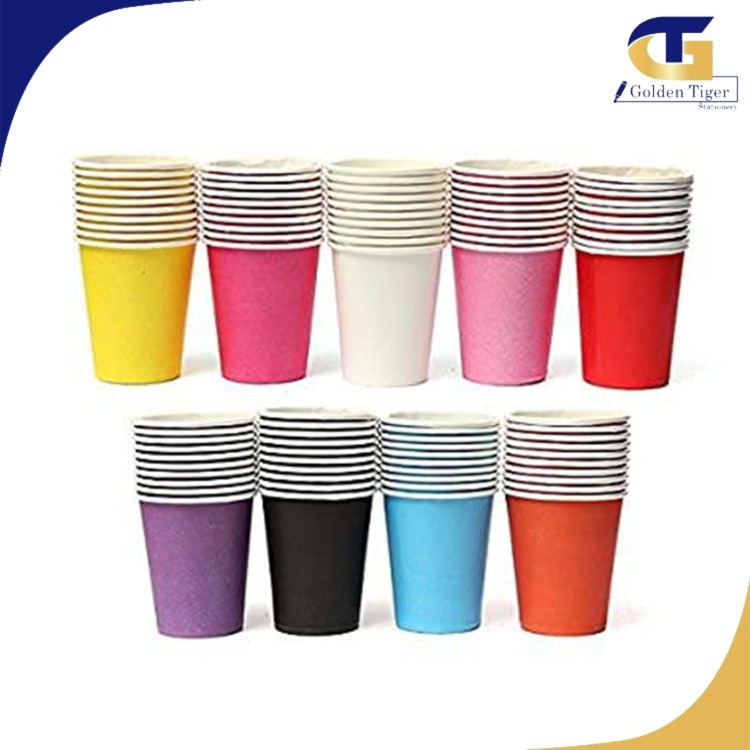 Colourful Paper Cup 20pcs/pkt