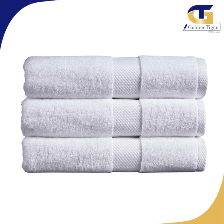 Towel ( Hotel သုံးအဖြူုရောင်အကြီး ) (58"x30")