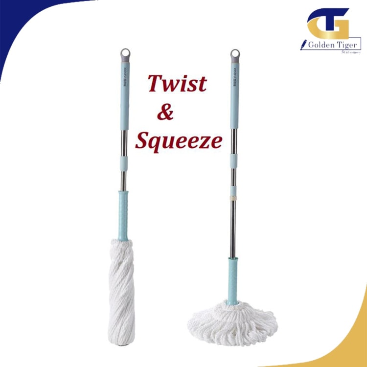 Cotton Mop with twisted Handle M-007