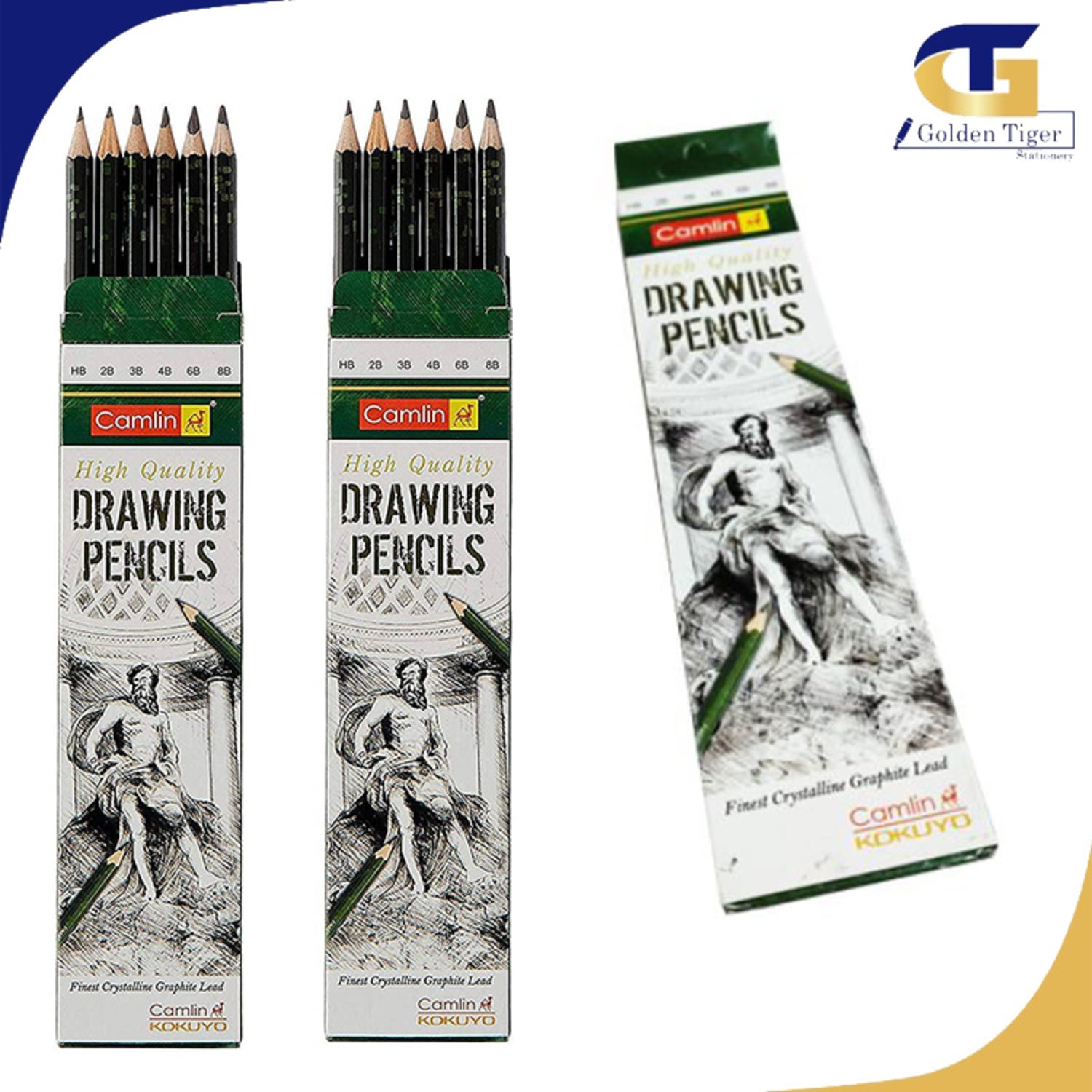 Camlin 6 Drawing Pencil Set of 6