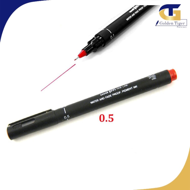 Uni Drawing Pen 0.5 Red