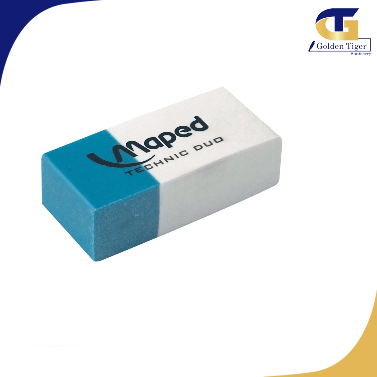 Eraser (ဖြူ/ပြာ) Maped Duo | Golden Tiger Stationery Store