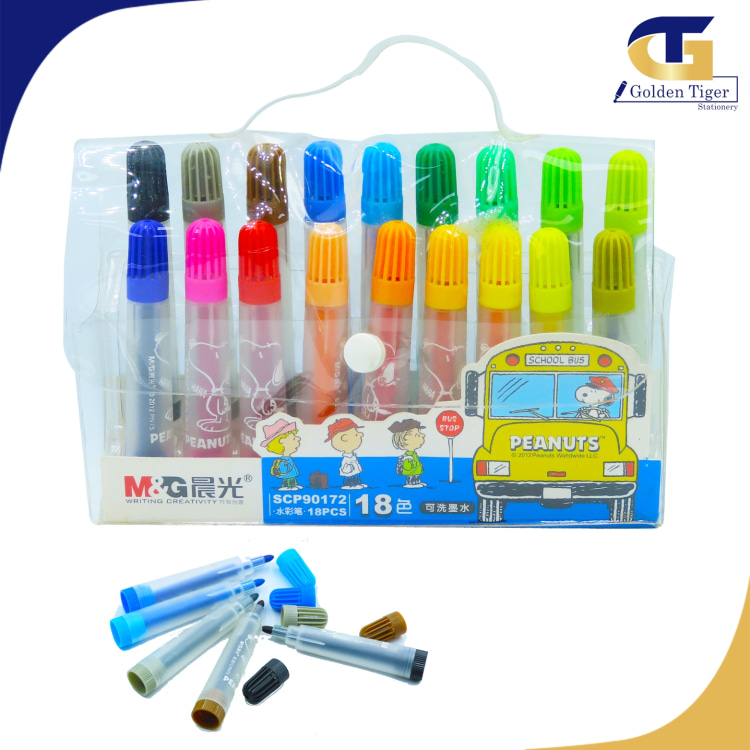 M&G Soft Pen 18 Colors 90172