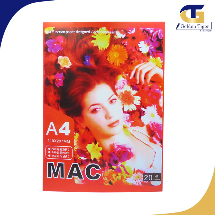 MAC Photo paper( 20 sheets )