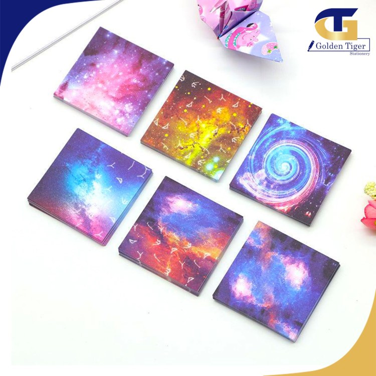 Origami Paper Galaxy Series 7.8x7.8cm (HBE915)