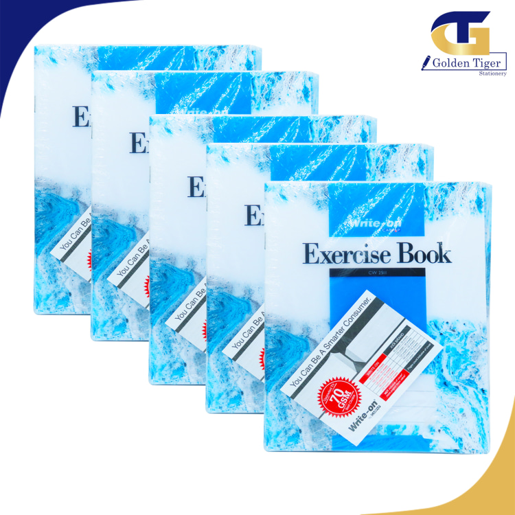 Campap Exercise book CW2511 (80P) PP Cover (10pcs/Pkt)