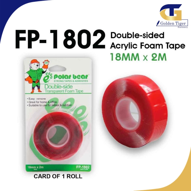 Double Tape (FP-1802) Transparent Foam Tape