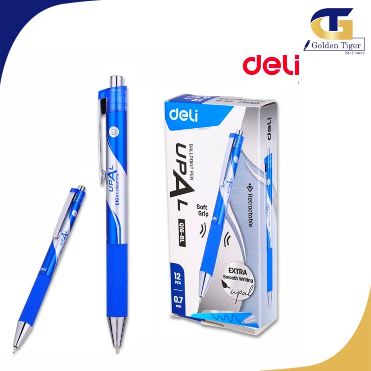 DELI Ball point Pen 0.7 (Q16 Retractable type)