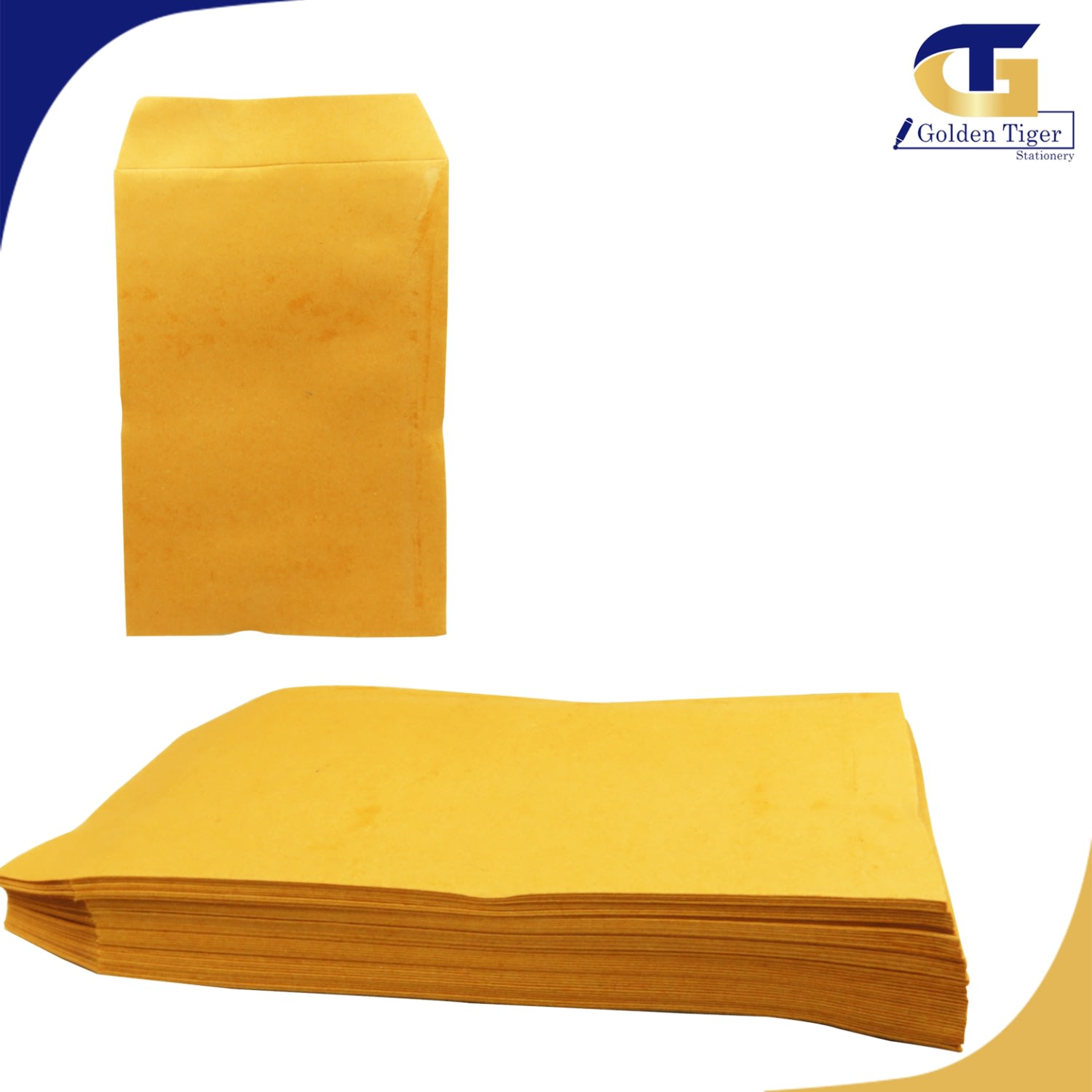 Local Envelope Salary Brown 100pcs Golden Tiger Stationery Store