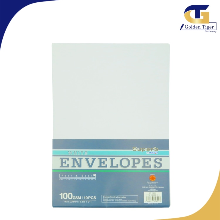 Campap Quality Envelope A5 White CS12812 / CS12802 ( 10pcs )