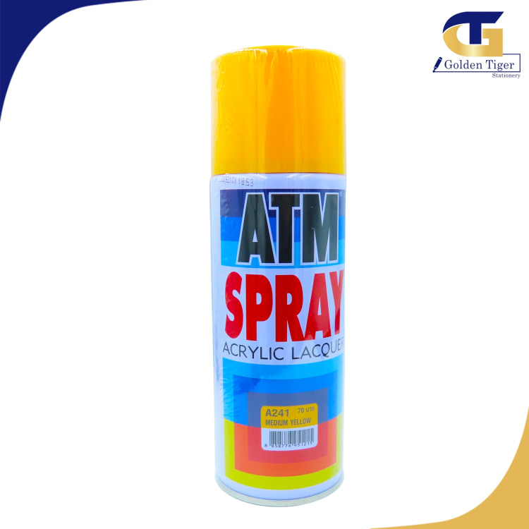 ATM Spray Paint YELLOW A218 /MEDIUM YELLOW A241