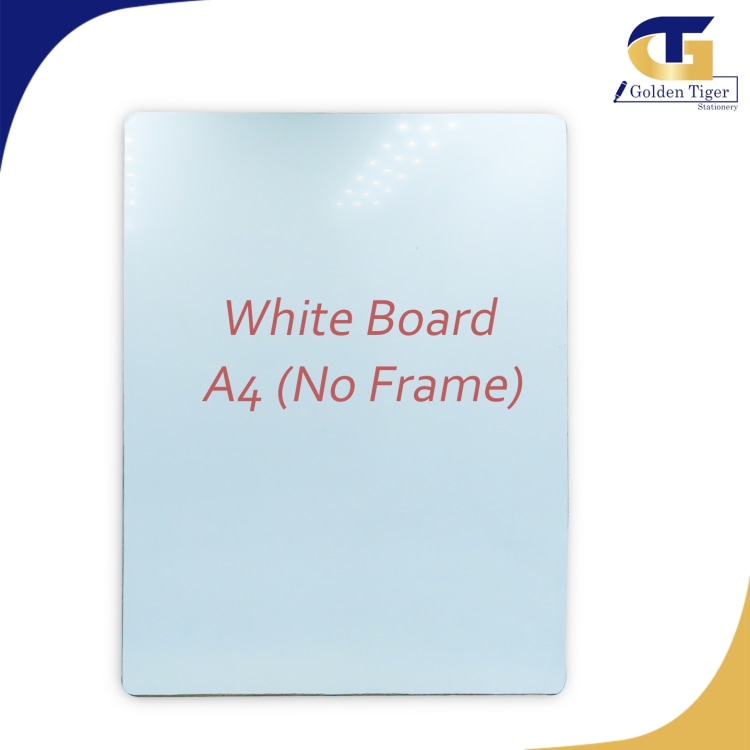 White Board A4 (No Frame) ဘောင်လွတ်