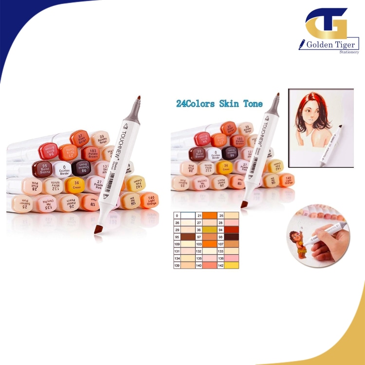 Touch Twin Marker Skin Tone Series 24color