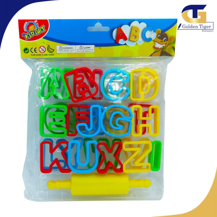 Kid Art Sand Mould Alphabet with Roller