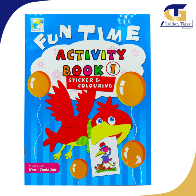 Fun Time Activity Book 1 (Sticker & Coloring) FA7007