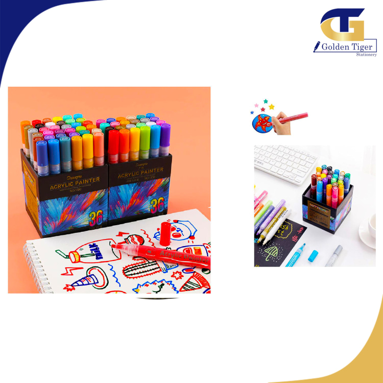 Acrylic Paint Marker Pen 36colors/Box