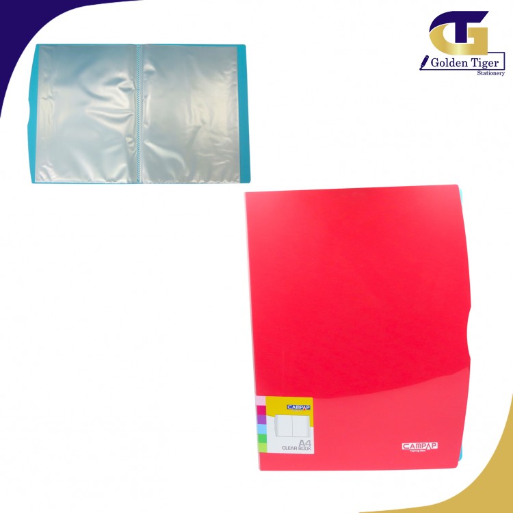Campap Album file A4 20sheets CM8025 | Golden Tiger Stationery Store