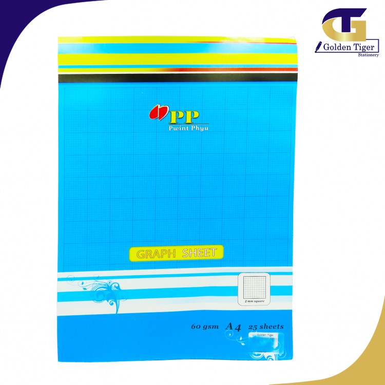 PP Graph Book A4 (2mm square/25sheets)
