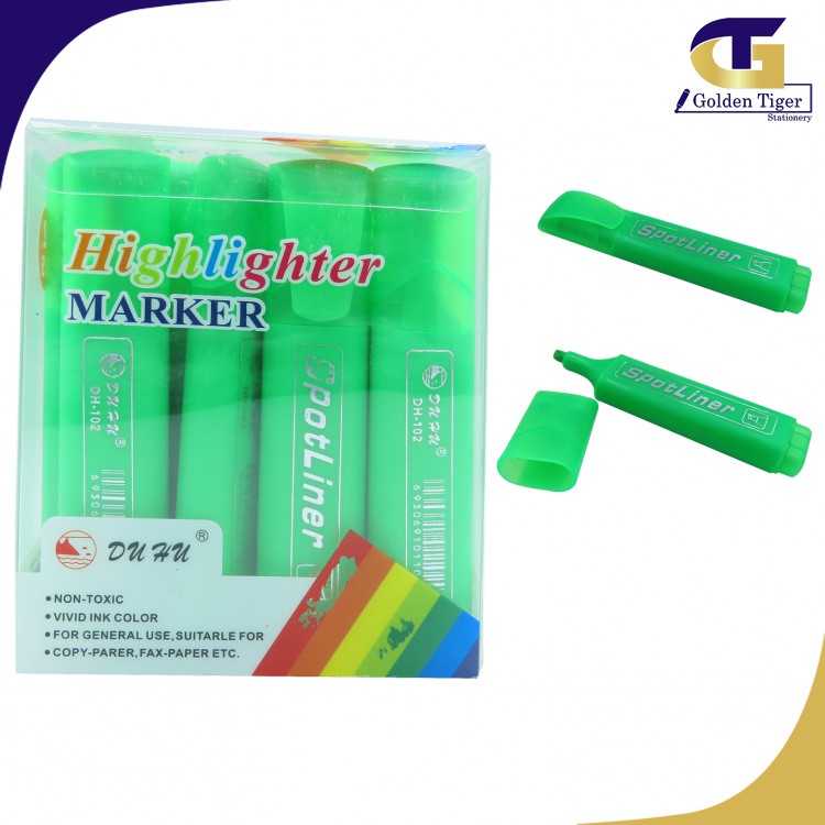 China High Lighter GREEN (12pcs/Box)