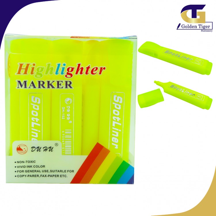 China High Lighter YELLOW (12pcs/Box)