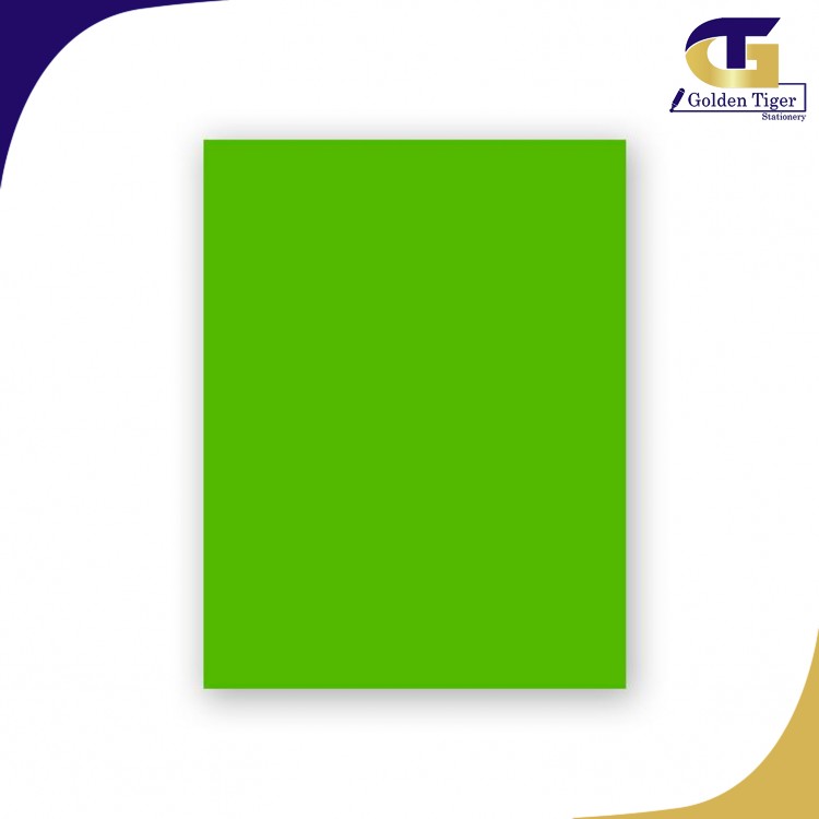 SPECIAL Color Paper 230 PARROT GREEN 80g (A4-100sheets) ကြက်တူရွေးအစိမ်း