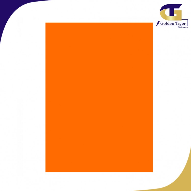 SPECIAL Color Paper 371 CYBER HP ORANGE 80g (A4-100sheets) လိမ္မော်ရောင်
