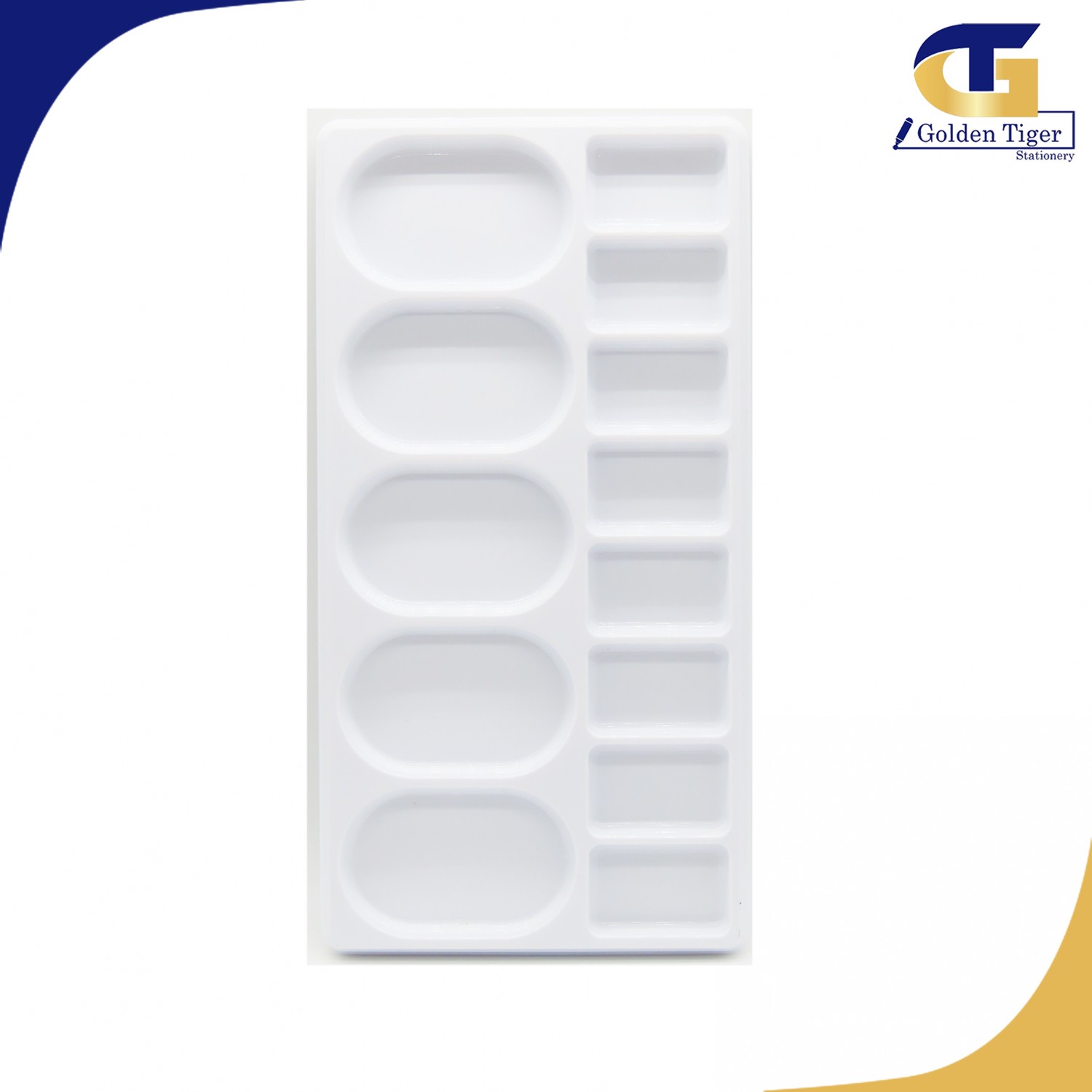 Disposable Plastic Palettes (5pcs) 0012 Golden Tiger Stationery Store