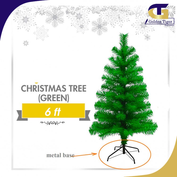 Christmas Tree(ရိုးရိုးသစ်ပင်)(6Ft)