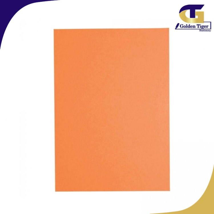 Color Paper A4 (80g ) 500 sheets 371 Cyber HP Orange (လိမ္မော်ရောင်အတောက်)